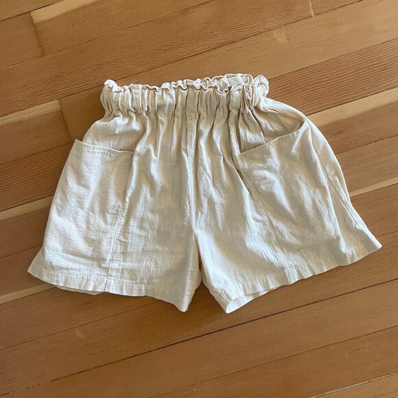 Lightly worn OZMA Utility Short, Manta Cotton, Ceramic, Small - Picture 1 of 4